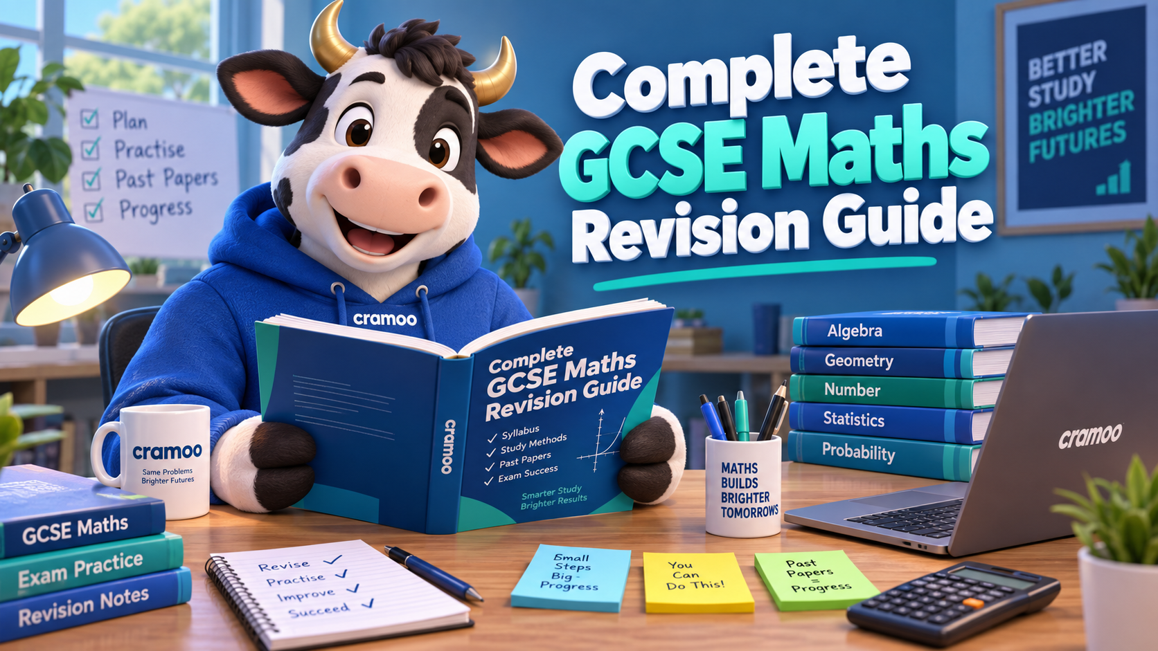 Complete GCSE Maths Revision Guide — Cramoo revision guide illustration