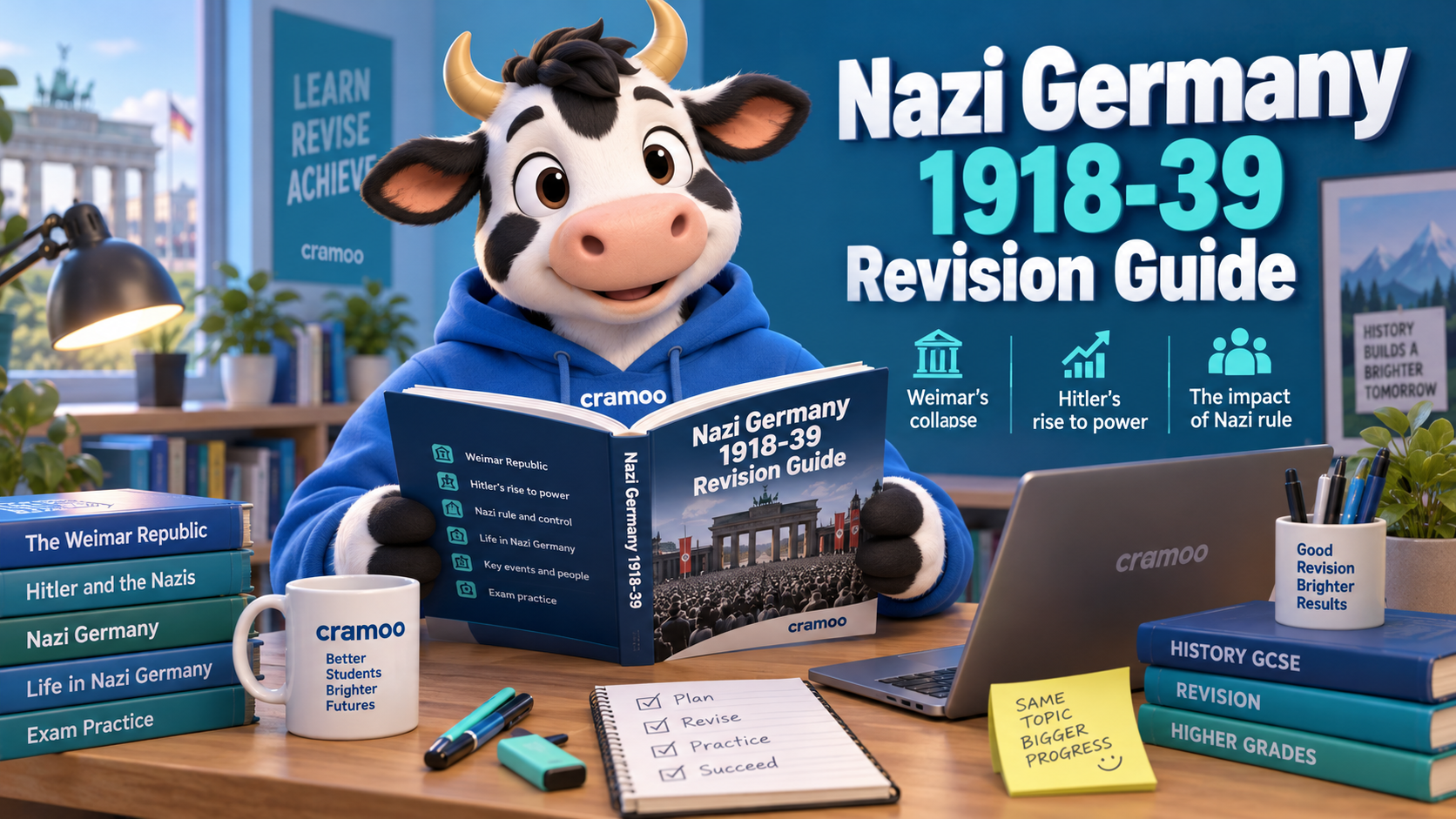 Nazi Germany 1918-39 Revision Guide — Cramoo revision guide illustration